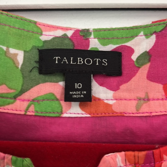 Talbots Colorful Tank Top - Picture 2 of 5